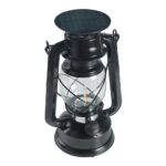 Solar-powered Glass Kerosene Lamp Outdoor Waterproof Camping Light