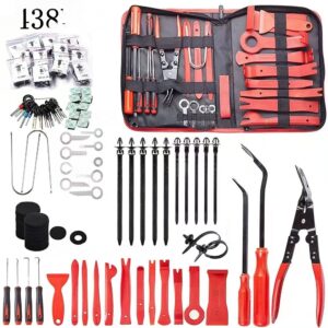 438-piece Car Door Interior Trim Removal Tool Set