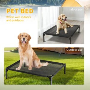 XL-type Mesh Pet Bed With Ventilation And Heat Dissipation, Stable And Durable Structure, Suitable For Small And Medium-sized Cats And Dogs, Convenient For Both Home And Outdoor Use