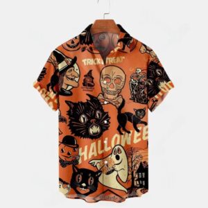 Men's 3D Digital Printing Short-sleeved Shirt