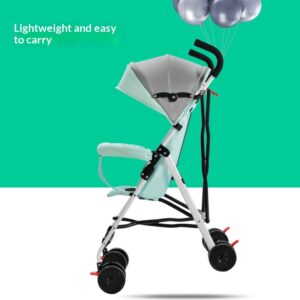 Lightweight Foldable Stroller With Both Sitting And Reclining Positions