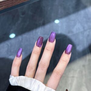 Womens Solid-color Handmade Wearable Nails