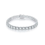New Tennis Bracelet With Moissanite Fully Set