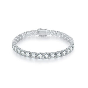 New Tennis Bracelet With Moissanite Fully Set