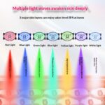 LED Silicone 7-Color Mask Photon Skin-Rejuvenation Facial Device