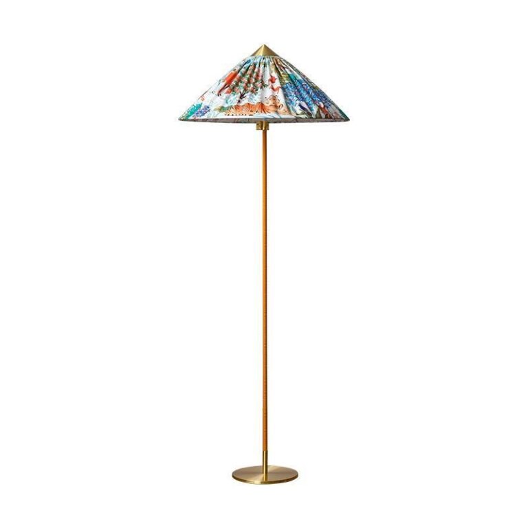Household Fashionable And Creative Rattan Floor Lamp
