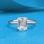 Minimalist Small Square Candy Casual Ring