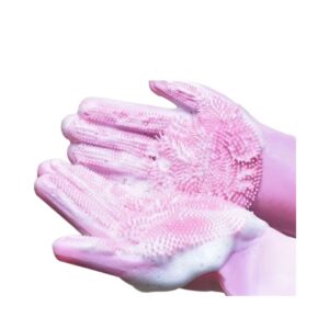 Portable Household Anti-Scratch And Anti-Bite Pet Bathing Gloves