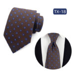 Mens Jacquard Woven Business-casual Tie