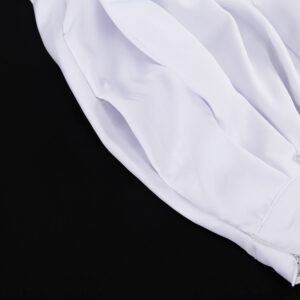 White High-Waisted Balloon Pants