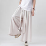 Mens Wide-leg Pants Trendy And Versatile For Summer