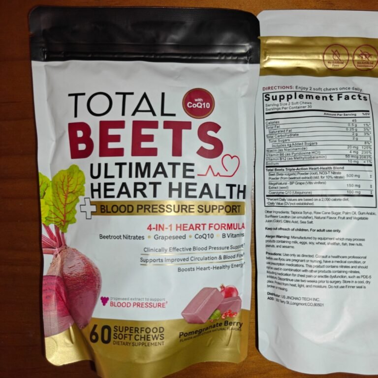 Total Beets Ultimate Heart Health with CoQ10 Blood Pressure Support
