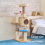 Wooden Luxury Cat Climbing Frame Cat Bed Cat Tree