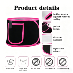 Men Women Waist Trimmer Belt Hot Sweat Wrap Tummy Stomach Weight Loss Fat Burner