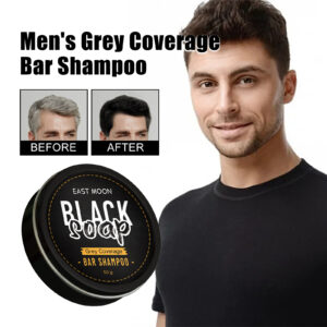 Men's Black Hair Soap