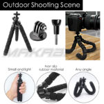 328 Go Pro Accessories Set Kit For G Opro Hero10 9 8 7 6 Monopod Head Chest Strap