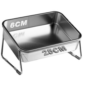 Dust-proof Dog Food And Water Bowl With Stand