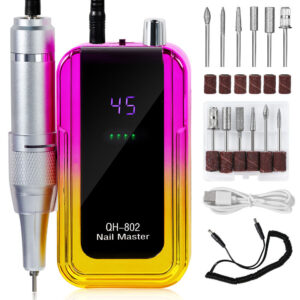 45,000 RPM Electric Nail Drill With Brushless Motor For Gel Removal