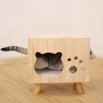 Cat Bed Cat Play Square Stool Creative Nightstand