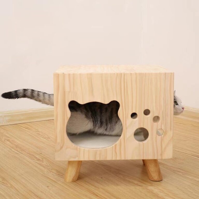 Cat Bed Cat Play Square Stool Creative Nightstand