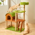 Four Season All In One Cat Tree With Built In Cat Bed