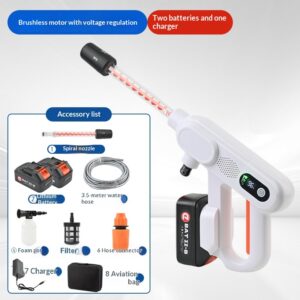 High-pressure Wireless Car Washer Household Rechargeable
