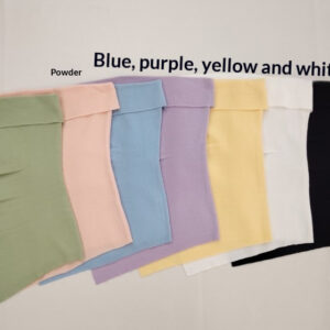 Sleeveless Solid-Color Tube Top Vest For Women