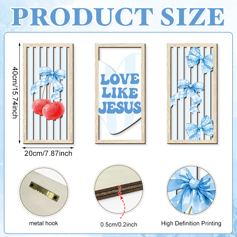 Household Wooden Craft Wall Decoration - Image 27