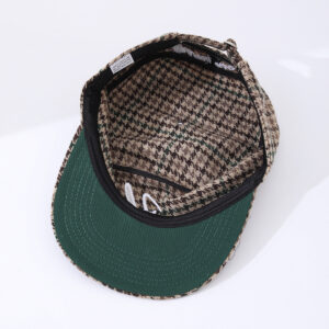 Artistic Font H-shaped Letter Adjustable Casual And Fashionable Flat-top Baseball Cap Suitable For Daily Travel And Shopping