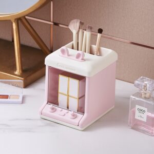 Multifunctional Desk Pen Holder And Storage Box For Students