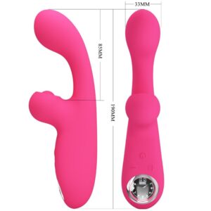 ARMONY - HAPPY VIBRATOR RECHARGEABLE FUCHSIA STIMULATOR