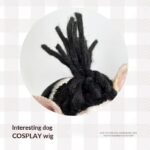 Pet French Wig Dreadlocks Prop Headpiece