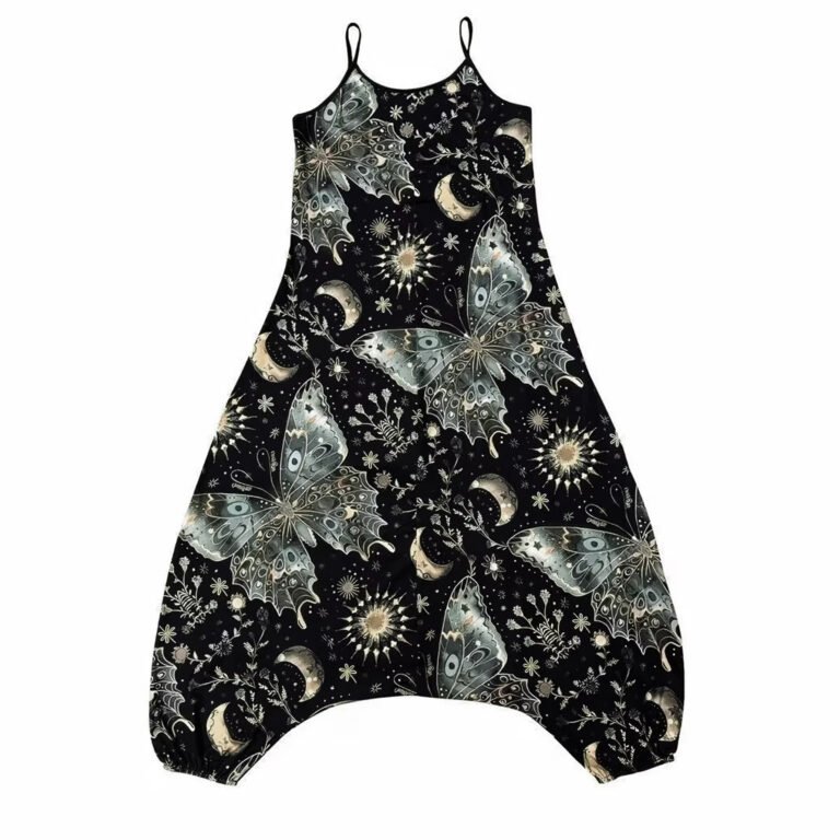 Strap Summer Loose-fitting One-piece Jumpsuit