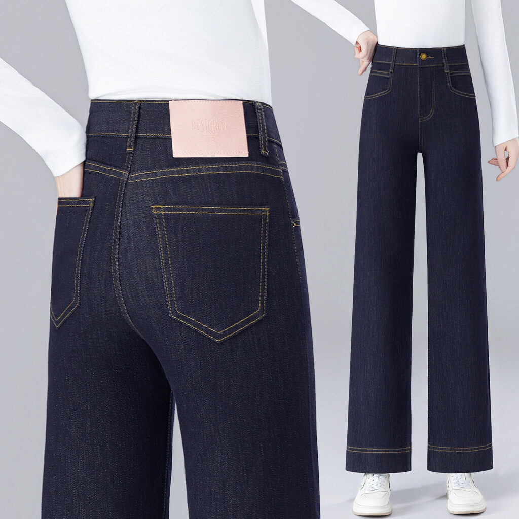 Slimming Plus-size Cropped Wide-leg Pants