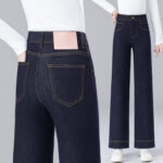 Slimming Plus-size Cropped Wide-leg Pants