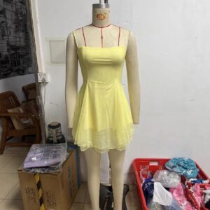 Women's Sexy Chic Ruffle Trim Short Skirt