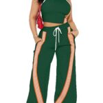 European And American Vest And Trousers Set