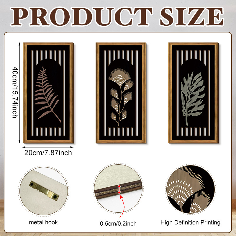 Household Wooden Craft Wall Decoration - Image 58