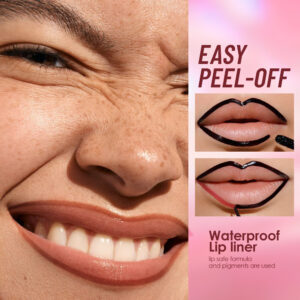 Long Lasting Peel Off Lip Liner, Matte Liquid Lip Stain Pencil, Waterproof And Smudge Proof Lip Plumper, Easy To Apply Lip Tattoo Makeup For Women, Natural Looking Fuller Lips Beauty Cosmetic