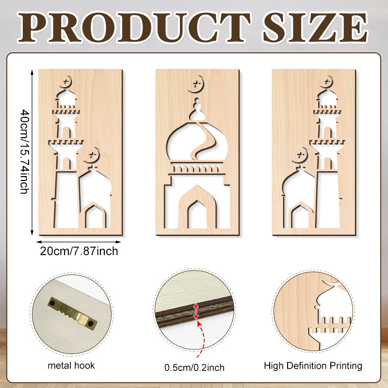 Household Wooden Craft Wall Decoration - Image 66