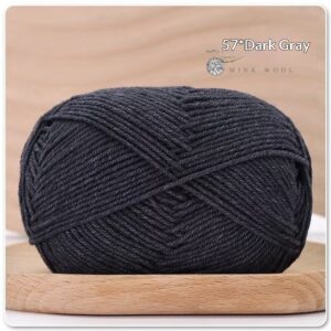 4-ply Combed Milk Cotton Yarn Ball For Dolls Blankets And Hair Clips Suitable For Crochet