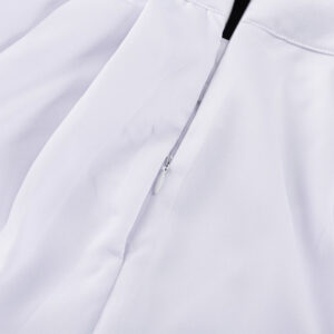 White High-Waisted Balloon Pants