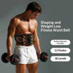 EMS Abdominal Trainer Microcurrent Technology For Lazy Fat Loss Tummy Toning And Body Shaping