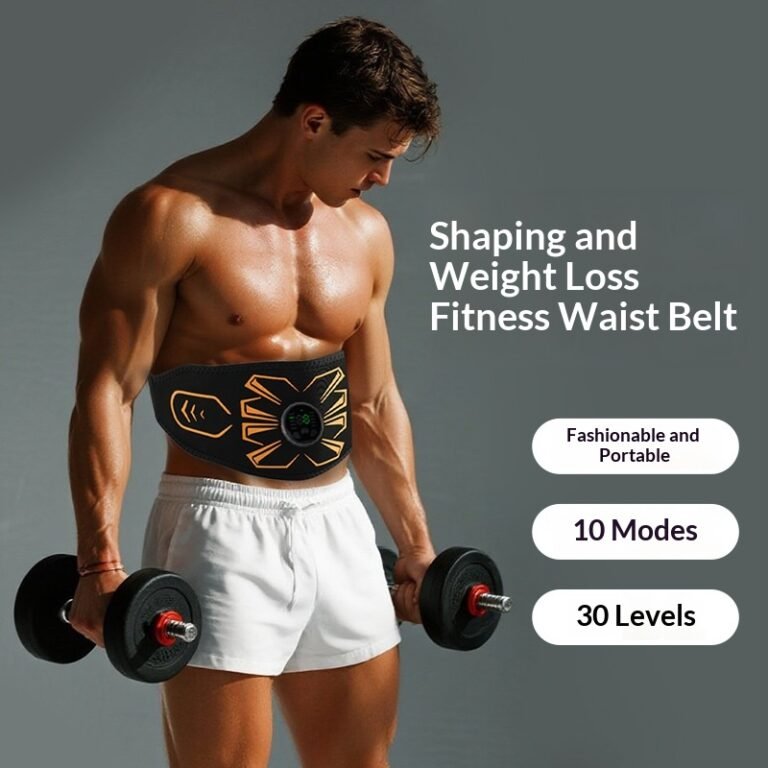 EMS Abdominal Trainer Microcurrent Technology For Lazy Fat Loss Tummy Toning And Body Shaping