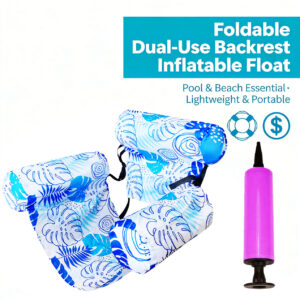 Inflatable Water Seat Amusement Lounger Floating Bed