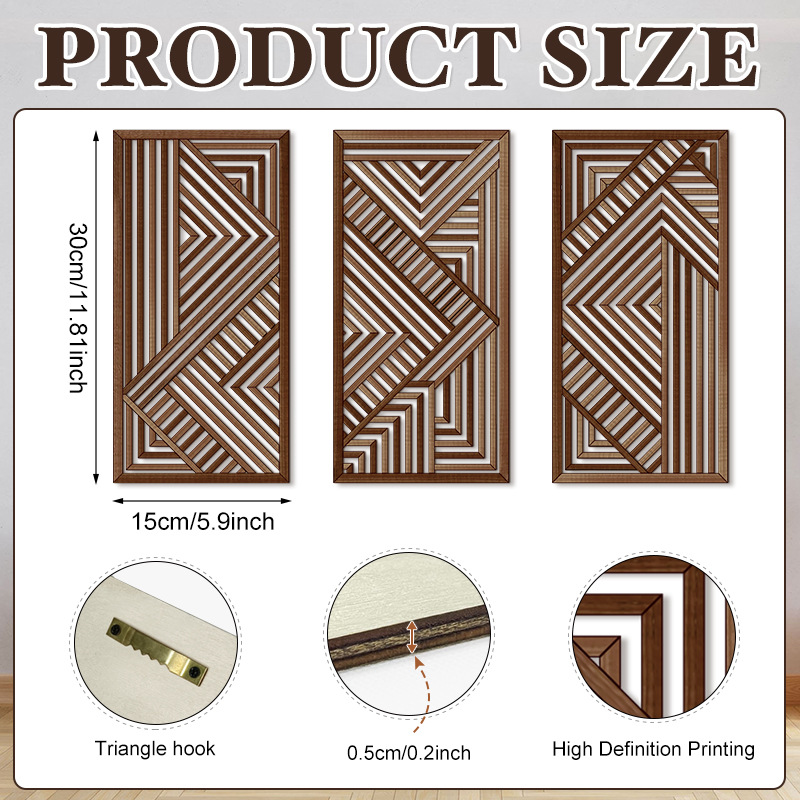 Household Wooden Craft Wall Decoration - Image 53