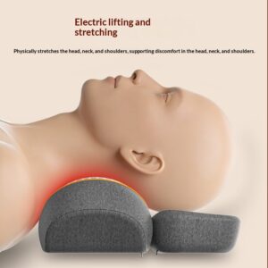 Smart Heated Vibration Waist And Neck Support Pillow Massager
