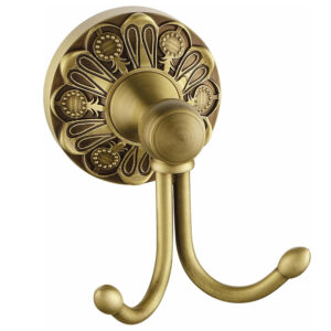 Retro Embossed Carved Coat Hook For Home Use