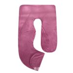 Multifunctional J-Shape Side-Sleeping Pillowcase For Pregnant Women