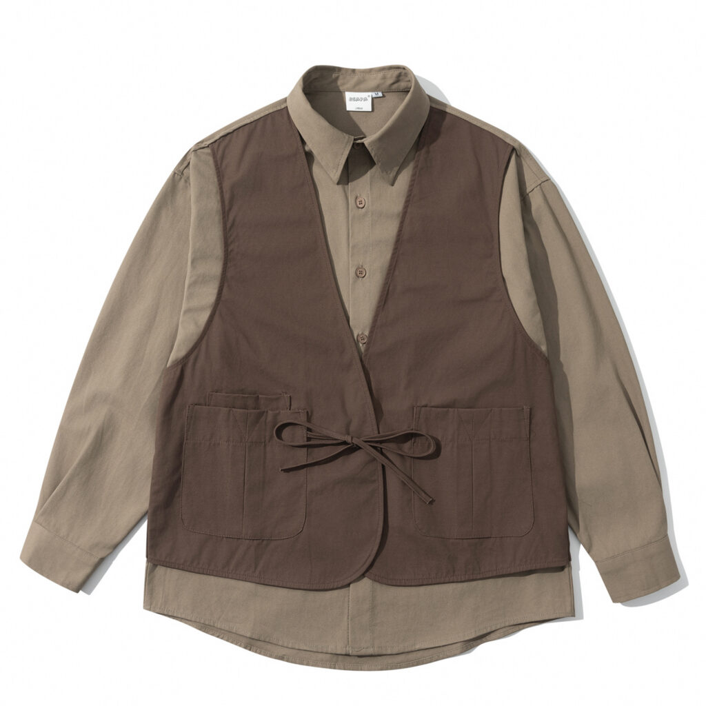 Mens And Womens Loose-fit Pure Cotton Long-sleeve